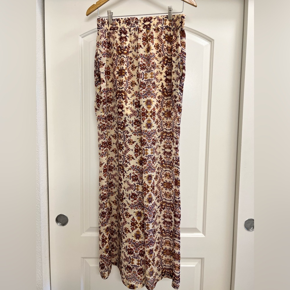 Like Mynded Floral Wide Leg Palazzo Pant - Picture 3 of 11